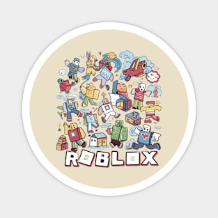 Roblox Kids - Boy and Girl Magnet